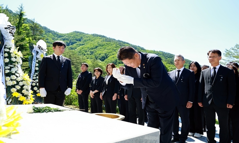 태백시, 제71회 현충일 추념식 거행