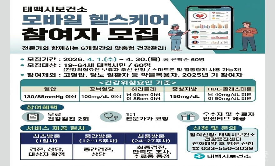 5. 태백시 보건소, 모바일헬스케어 사업 참여자 모집.jpg